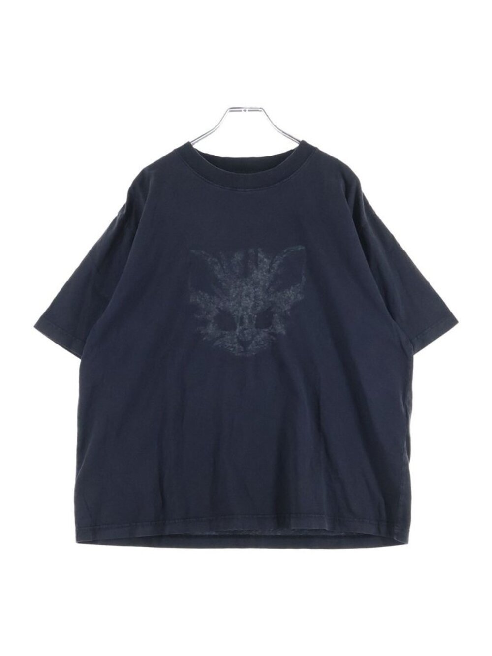 Balenciaga Kitty Cat T-Shirt Medium Fit Cat Fit Art Print Short Sleeve Crew